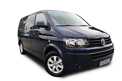 Volkswagen T5 для перевозок усопших по России